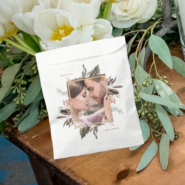 Simple Botanical Wedding Welcome Favour Bags (Creator Uploaded)