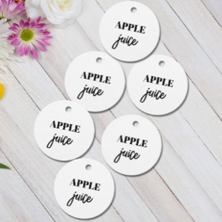 Simple Bottle Tags