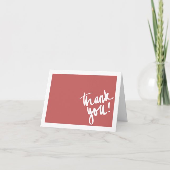 Simple Box Thank You Card (Front)