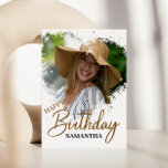 Simple Boyfriend | Girlfriend Photo Birthday Card<br><div class="desc">Make your boyfriend or girlfriend’s birthday extra special with a heartfelt Birthday Love Card designed to celebrate your love. More than just a card, it’s a meaningful keepsake filled with love, memories, and heartfelt emotions. Inside, add a cherished photo that captures a special moment you’ve shared, along with a heartfelt...</div>