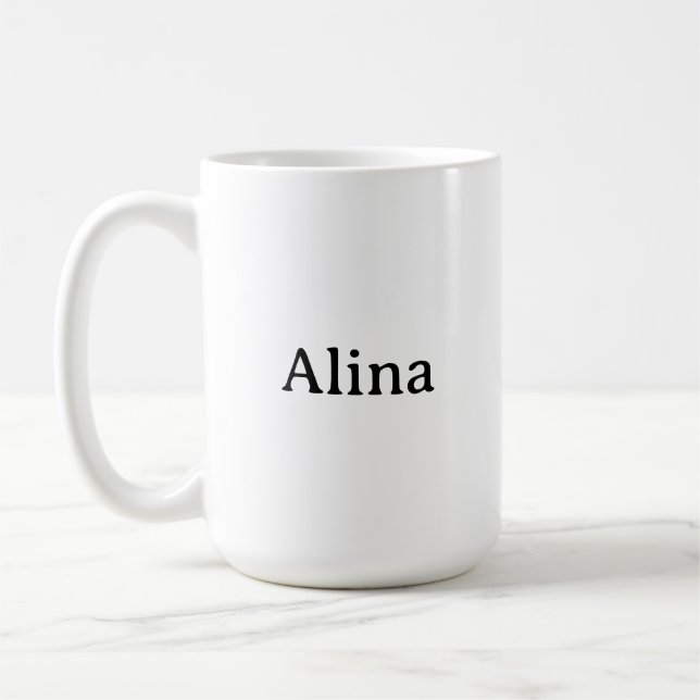 Simple Brand Promotion 15 oz Classic Coffee Mug (Left)