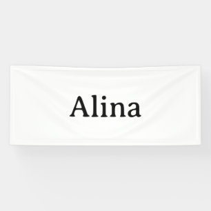 Simple Brand Promotion 2.5' x 6' Indoor Banner
