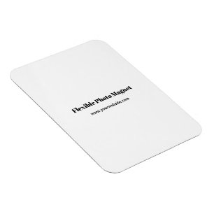 Simple Brand Promotion 3" x 4" Flexible Photo Magnet