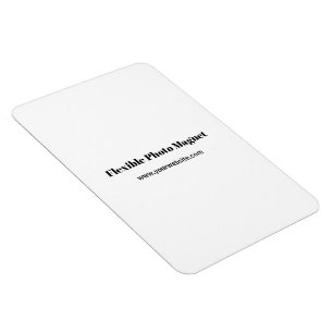 Simple Brand Promotion 4" x 6" Flexible Photo Magnet