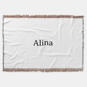Simple Brand Promotion 54" x 38" Throw Blanket