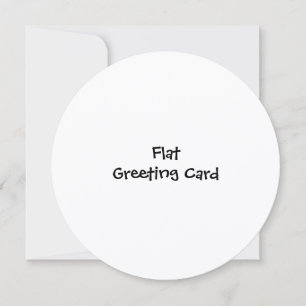Simple Brand Promotion 5.25" x 5.25" Flat Greeting Card