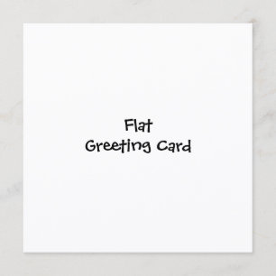 Simple Brand Promotion 5.25" x 5.25" Flat Greeting Card
