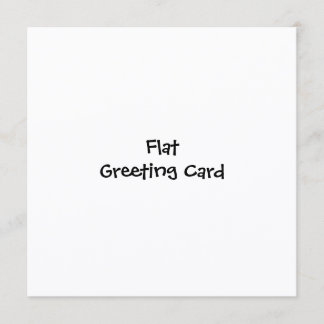 Simple Brand Promotion 5.25" x 5.25" Flat Greeting Card