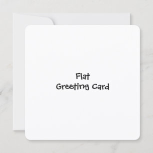 Simple Brand Promotion 5.25" x 5.25" Flat Greeting Card