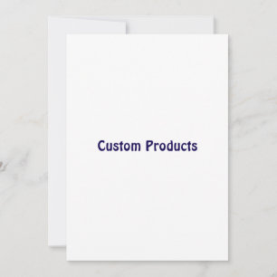 Simple Brand Promotion 5" x 7" Wedding Invitation