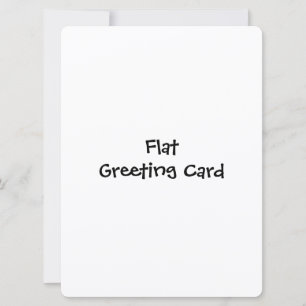 Simple Brand Promotion 6.5" x 8.75" Flat Greeting Card