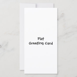 Simple Brand Promotion 8" x 4" Flat Greeting Card