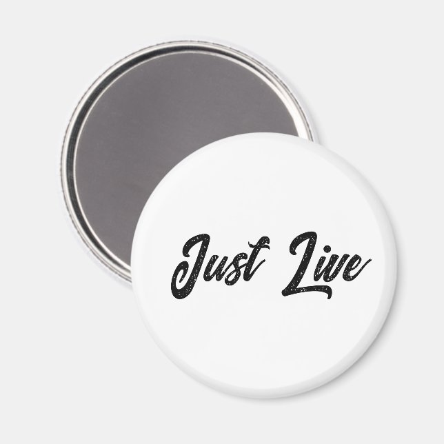 Simple Brand Promotion Circle 2.25" Magnet (Front/Back)