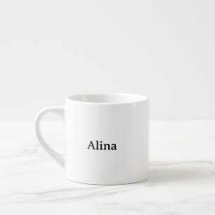 Simple Brand Promotion Espresso Cup