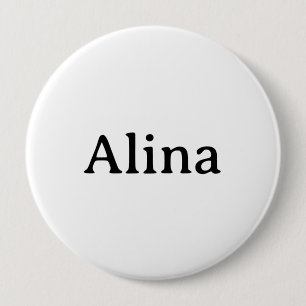 Simple Brand Promotion Huge 4" Round 10 Cm Round Badge