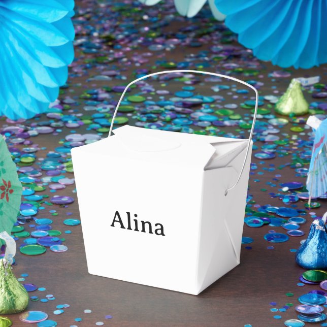 Simple Brand Promotion Small 2" x 2" x 2.75" Favour Box (Party)