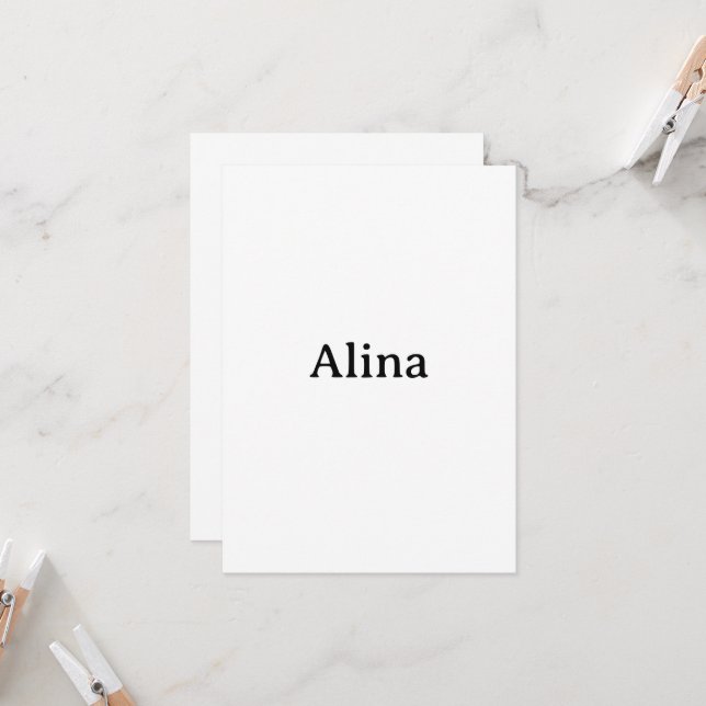 Simple Brand Promotion squared 4.5" x 6.25" Invitation (Front/Back In Situ)