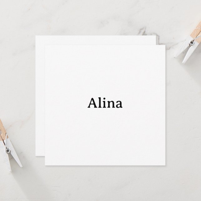 Simple Brand Promotion squared 5.25" x 5.25" Invitation (Front/Back In Situ)
