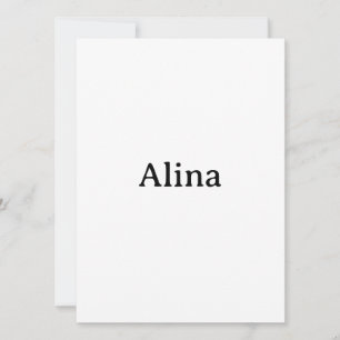 Simple Brand Promotion squared 5.5" x 7.5" Invitation