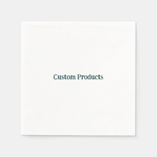Simple Brand Promotion Standard Cocktail Paper Napkin