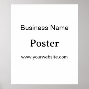 Simple Brand Promotion Standard Semi-Gloss 20"x24" Poster