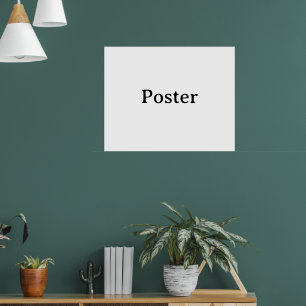 Simple Brand Promotion Standard Semi-Gloss 30"x24" Poster