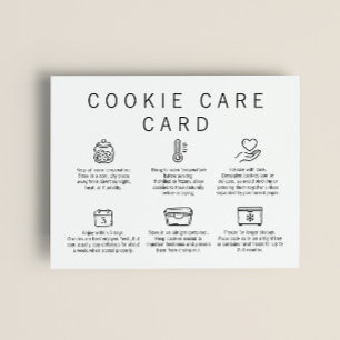 Simple Brand Ready Bakery Cookie Care Card