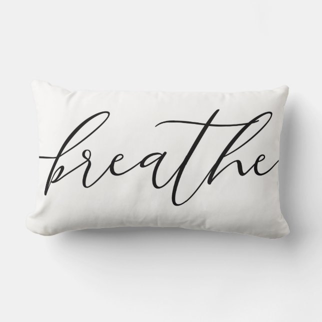 Simple Breathe Lumbar Pillow (Front)