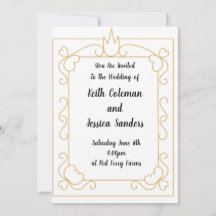 Simple Bride and Groom Wedding