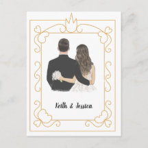 Simple Bride and Groom Wedding