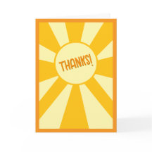 Simple Bright Cheery Thank You