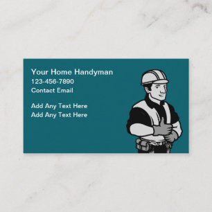 Simple Budget Handyman Business Profile Cards