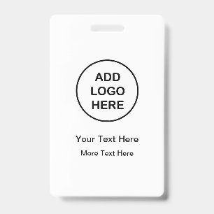 Simple Bulk Budget Staff Work Name ID Badges