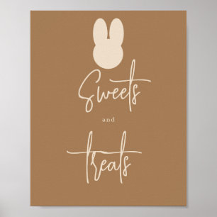 Simple Bunny Sweets and treats  Poster