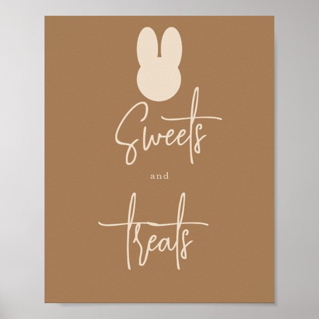 Simple Bunny Sweets and treats  Poster (Front)