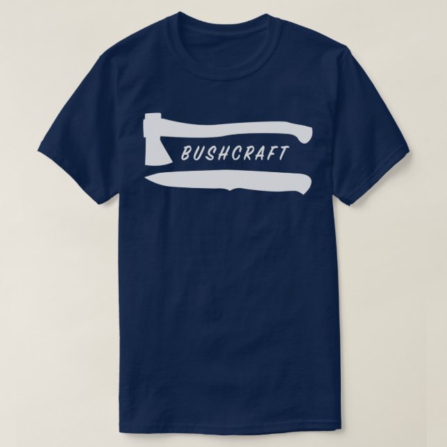 Simple Bushcraft T-Shirt (Design Front)