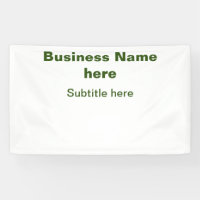 simple business add your name text q r code