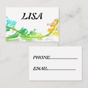 simple business card