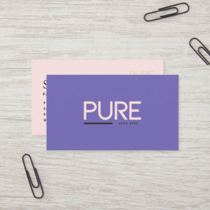simple business card