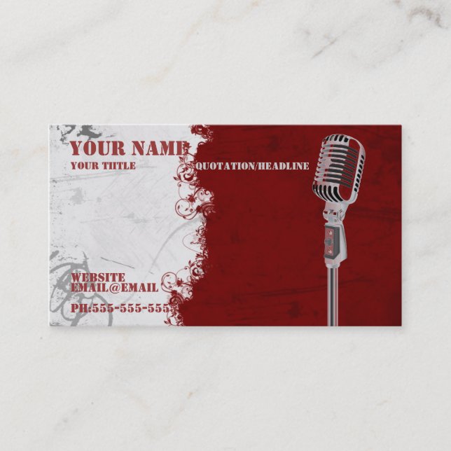 Simple Business Card (Front)