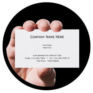 Simple Business Card Template 1