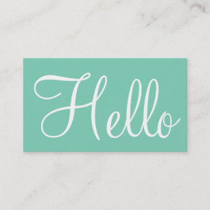 Simple Business Cards