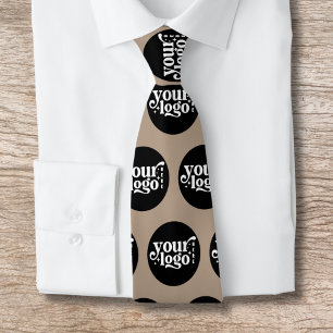 Simple Business Company Logo Neck Tie