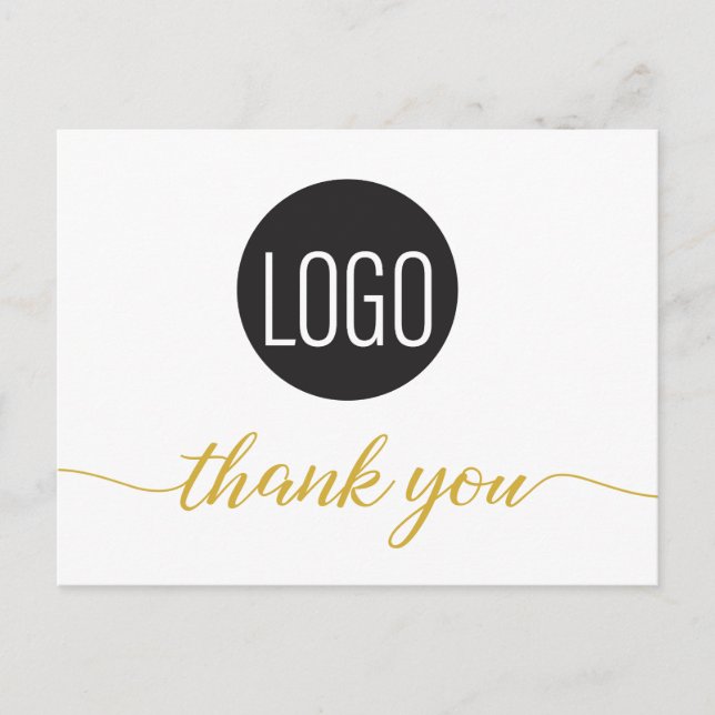 Simple Business Customer Appreciation Thank you Postcard (Front)