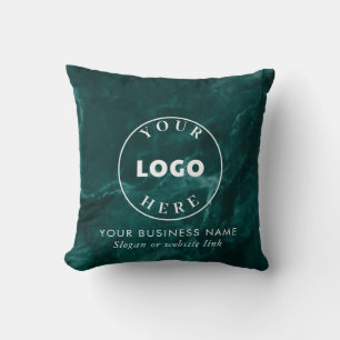 Simple Business Logo Corporate Showroom Cushion
