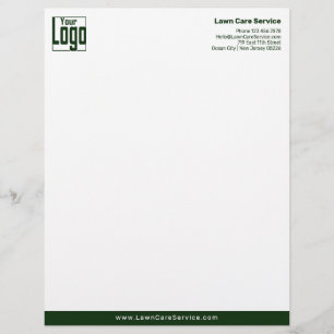 Simple Business Logo  Custom Letterhead