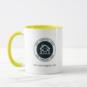 Simple Business Logo Employees Swag Custom Mug
