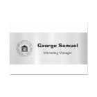 Simple Business Logo | Name | Designation