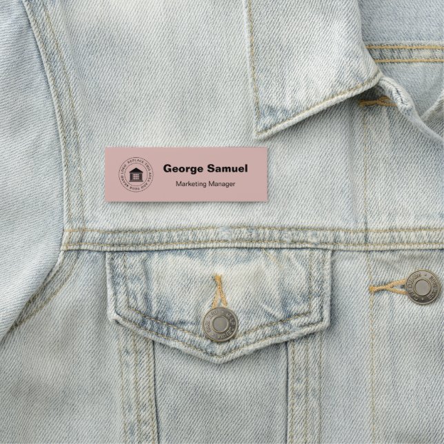 Simple Business Logo | Name | Designation Tag (In Situ)