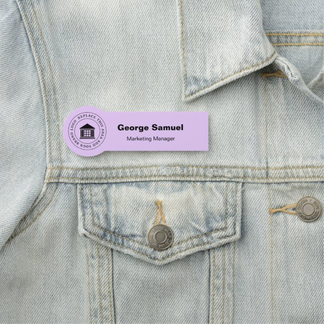 Simple Business Logo | Name | Designation Tag (In Situ)